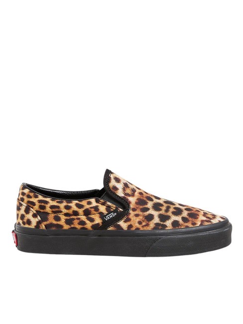 CLASSIC SLIP-ON  Buty pł&oacute;cienne Czarny grunge z lat 90. - Buty uniseks