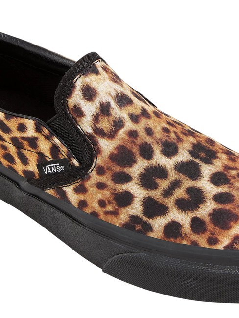 CLASSIC SLIP-ON  Buty pł&oacute;cienne Czarny grunge z lat 90. - Buty uniseks
