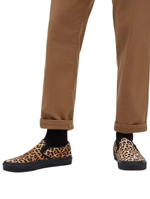 CLASSIC SLIP-ON  Buty pł&oacute;cienne Czarny grunge z lat 90. - Buty uniseks