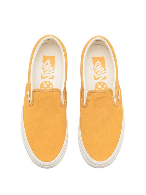 MTE SLIP-ON REISSUE 98 Trampki ze sk&oacute;ry i pł&oacute;tna złoto - Buty uniseks