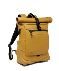 PIQUADRO CORNER SPECIALE GOMMATO Plecak z rolowaną g&oacute;rą na laptopa 15,6" - Plecaki na laptopa do pracy