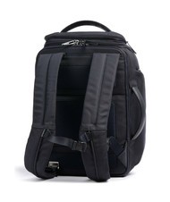 PIQUADRO BRIEF 2 Plecak podr&oacute;żny ze sk&oacute;ry i materiału - Plecaki na laptopa do pracy