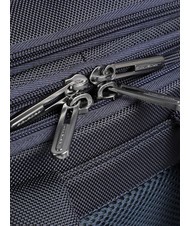 PIQUADRO BRIEF 2 Plecak podr&oacute;żny ze sk&oacute;ry i materiału niebieski - Plecaki na laptopa do pracy - 3