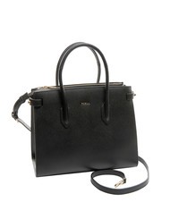 FURLA GARDENIA Torebka sk&oacute;rzana z nadrukiem Andromedy Czarny - Torby damskie - 3