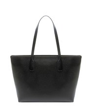 FURLA CLASSIC Torba typu shopper ze sk&oacute;ry z nadrukiem Andromedy Czarny - Torby damskie - 4