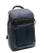 PIQUADRO ARNE Plecak/torba podr&oacute;żna na laptopa 17,3" niebieski - Plecaki na laptopa do pracy - 5