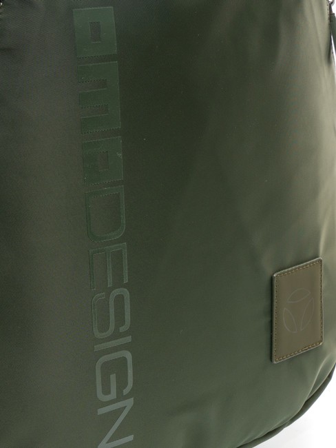 LOGO PATCH Plecak ceramiczny zielony - Plecaki na laptopa do pracy