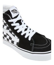 VANS SK8-HI Platform 2.0 Wysokie trampki szachownica/czysta biel - Buty uniseks - 3