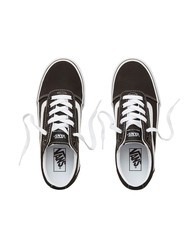 VANS WARD PLATFORM Wysokie trampki czarno-biały - Buty damskie - 5