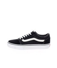 VANS WARD M Trampki pł&oacute;cienne biały czarny - Buty męskie - 2