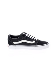 VANS WARD M Trampki pł&oacute;cienne biały czarny - Buty męskie - 4