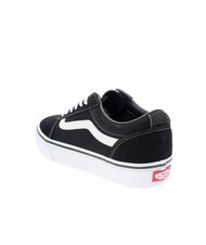 VANS WARD M Trampki pł&oacute;cienne biały czarny - Buty męskie - 5