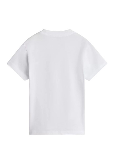 VANS CLASSIC Koszulka bawełniana biały/czarny - Koszulka dziecięca