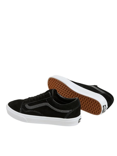 OLD SKOOL Trampki ze sk&oacute;ry zamszowej czarny - Buty uniseks