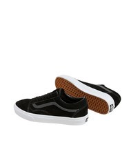 VANS OLD SKOOL Trampki ze sk&oacute;ry zamszowej czarny - Buty uniseks - 4
