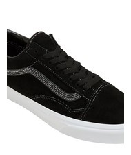 VANS OLD SKOOL Trampki ze sk&oacute;ry zamszowej czarny - Buty uniseks - 3
