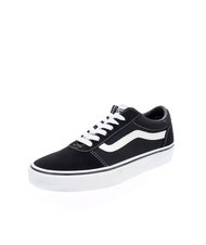 VANS WARD M Trampki pł&oacute;cienne biały czarny - Buty męskie - 3
