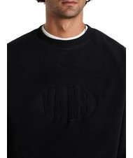VANS CARLO LOOSE Bluza polarowa z okrągłym dekoltem czarny - Koszulki męskie - 4