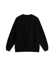 VANS CARLO LOOSE Bluza polarowa z okrągłym dekoltem czarny - Koszulki męskie - 6