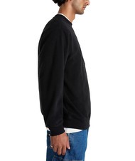VANS CARLO LOOSE Bluza polarowa z okrągłym dekoltem czarny - Koszulki męskie - 3