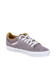 VANS SELDAN Trampki ze sk&oacute;ry zamszowej retro pop szary/krem brulee - Buty damskie - 3
