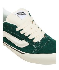 VANS KNU SKOOL Trampki ze sk&oacute;ry zamszowej zamsz świński zielony - Buty uniseks - 3