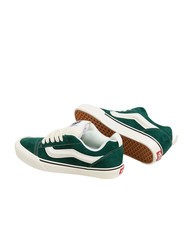 VANS KNU SKOOL Trampki ze sk&oacute;ry zamszowej zamsz świński zielony - Buty uniseks - 4