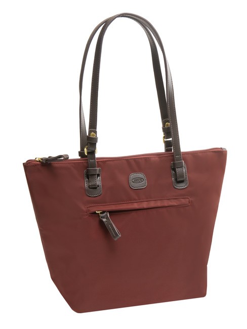 X-BAG Torba na zakupy na ramię bordeaux - Torby damskie