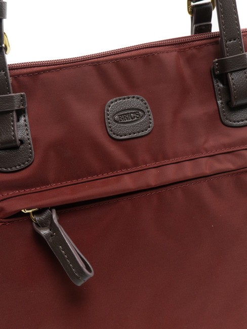 X-BAG Torba na zakupy na ramię bordeaux - Torby damskie