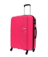AMERICAN TOURISTER UPLAND Zestaw 3 w&oacute;zk&oacute;w: kabinowy, średni, duży r&oacute;żowy - Zestaw w&oacute;zk&oacute;w - 4