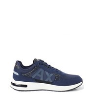 ARMANI EXCHANGE DUSSELDORF Trampki męskie granatowy+czarny - Buty męskie - 3