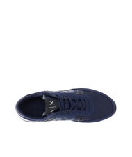 ARMANI EXCHANGE DUSSELDORF Trampki męskie granatowy+czarny - Buty męskie - 4