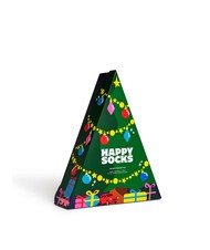 HAPPY SOCKS HOLIDAY TREE Zestaw prezentowy skarpetek 3 pary zielony - Skarpetki unisex - 5