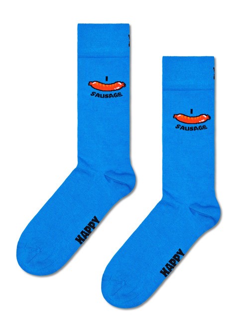 BREAKFAST Zestaw prezentowy skarpetek 4 pary niebieski - Skarpetki unisex