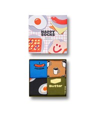 HAPPY SOCKS BREAKFAST Zestaw prezentowy skarpetek 4 pary niebieski - Skarpetki unisex - 6