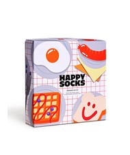 HAPPY SOCKS BREAKFAST Zestaw prezentowy skarpetek 4 pary niebieski - Skarpetki unisex - 7