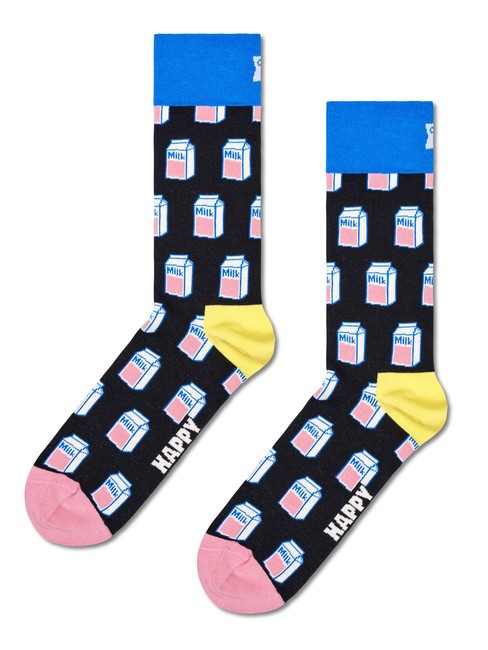 MILK CARTON Zestaw prezentowy skarpetek 4 pary biały - Skarpetki unisex