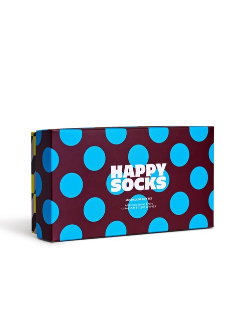 MULTICOLOR Zestaw prezentowy skarpetek 3 pary marynarka wojenna - Skarpetki unisex
