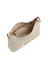 LOVE MOSCHINO BOLD LOVE Torba na ramię kość słoniowa - Torby damskie - 4