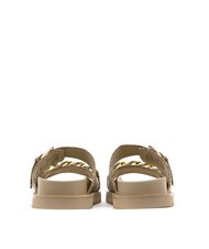 GUESS FATEMA2 Sandały Beżowy/Brązowy - Buty damskie - 4