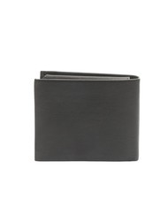 ROCCOBAROCCO STRIPE Portfel sk&oacute;rzany z klapką czarny - Portfele męskie - 4