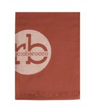 ROCCOBAROCCO RB Szalik z logo na całej powierzchni bordeaux - Szaliki - 3