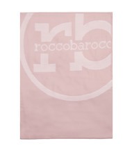 ROCCOBAROCCO RB Szalik z logo na całej powierzchni r&oacute;ża - Szaliki - 3