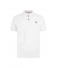 GUESS WASHED  Koszulka polo z kr&oacute;tkim rękawem czysto biały - Polo męskie - 3