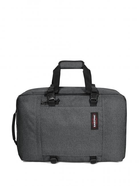 TRAVELPACK  Plecak podr&oacute;żny, uchwyt na laptopa 17" CzarnyDenim - Plecaki szkolne i rekreacyjne