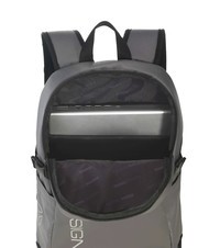 MOMO DESIGN URBAN STYLE Plecak na laptopa 15,6" szary - Plecaki na laptopa do pracy - 4
