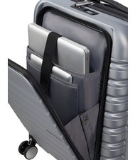 AMERICAN TOURISTER FLASHLINE W&oacute;zek kabinowy z kieszenią na laptopa 15,6" niebo srebrne - Bagaż podręczny - 3