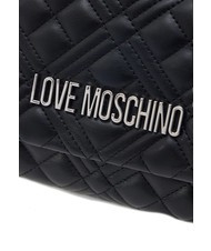 LOVE MOSCHINO QUILTED Mała torba na ramię Czarny/Czarny - Torby damskie - 3
