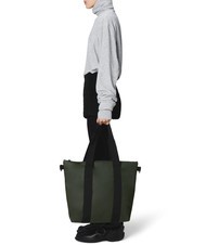RAINS TOTE BAG MINI Torba wodoodporna zielony - Torby damskie - 3