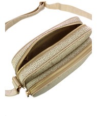 BORBONESE CAMERA CASE SMALL ECO LINE  Torba na ramię piasek - Torby damskie - 4